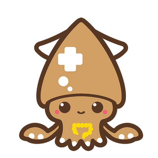 キャラクターイラスト茶