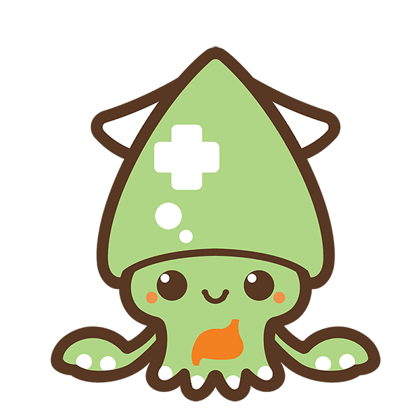 キャラクターイラスト黄緑
